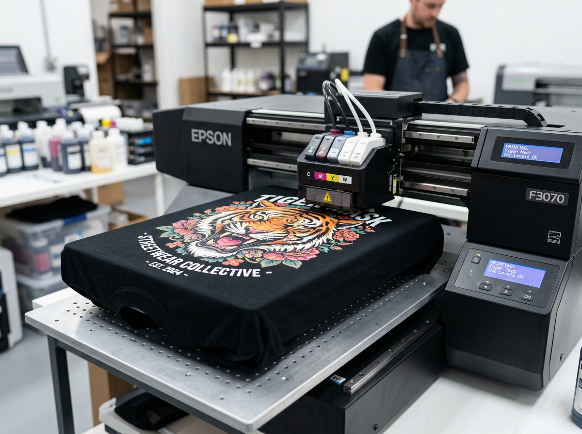 Direct to Garment DTG Apparel Printing